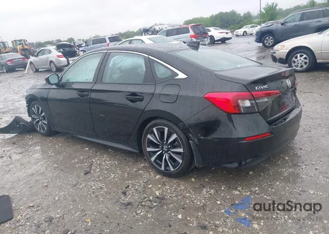 2022 Honda Civic Ex from USA, damaged, VIN 2HGFE1F70NH320722